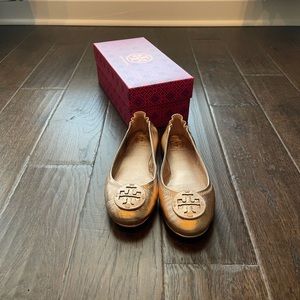 Tory Burch Minnie travel ballet shoes